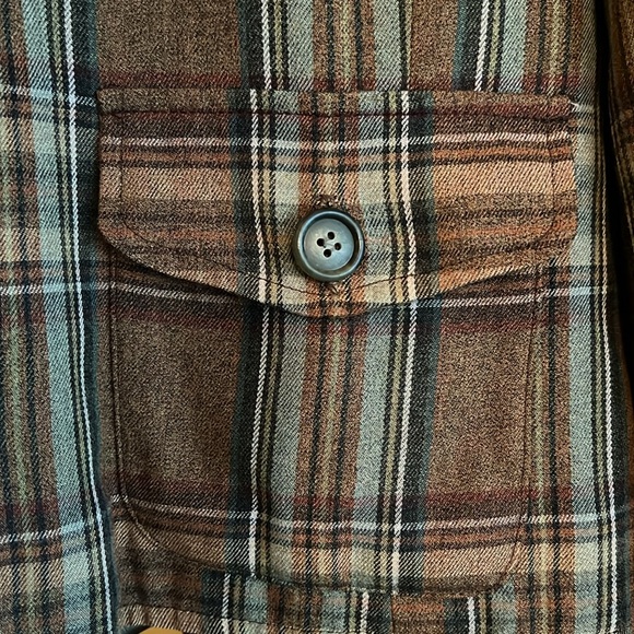 HARRIS/WALLACE Harris Wallace Plaid Zip Up Jacket - Picture 3 of 12